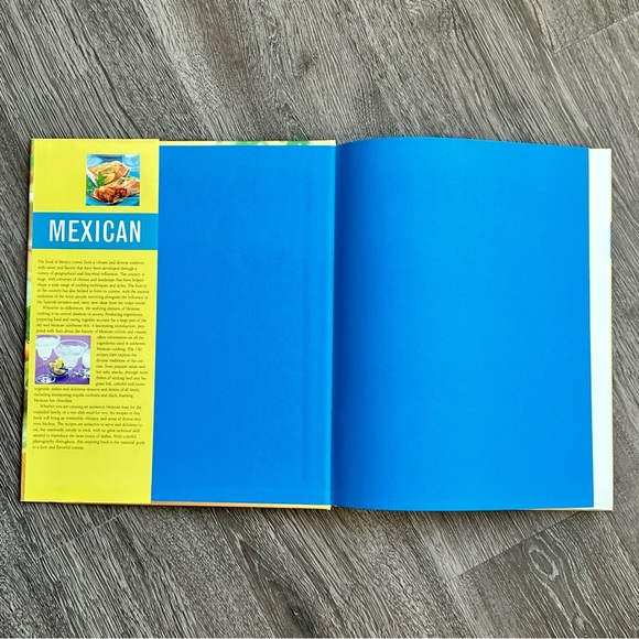 Authentic MEXICAN Healthy Ways with a Favorite Cuisine XL Hardcover Cookbook - Picture 3 of 15